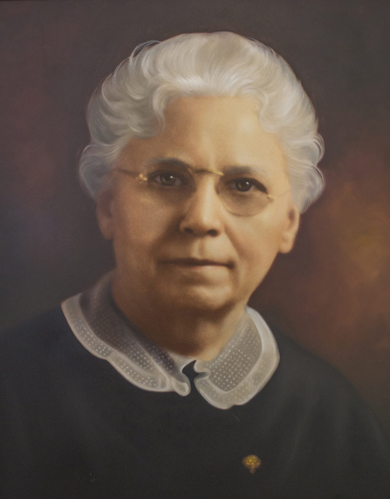 Painting of Louise Foucar Marshall